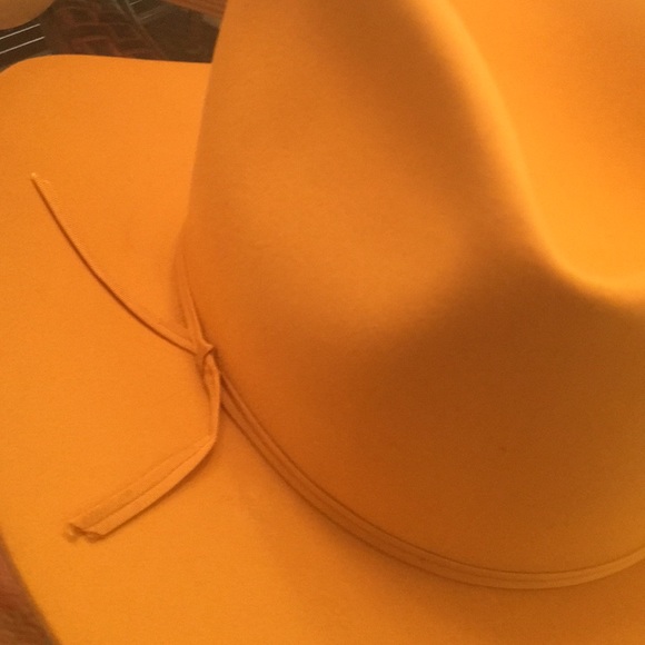 Lemon color Durango cow girl hat - Picture 7 of 7